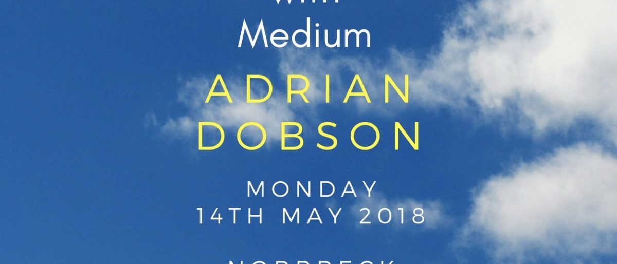 Adrian Dobson Psychic Night at Norbreck Club