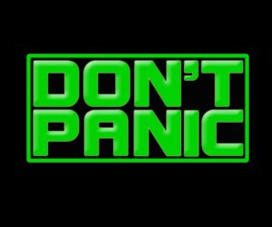 Don't Panic Band Logo