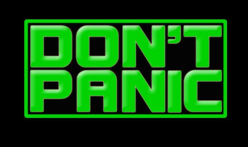 Don't Panic Band Logo