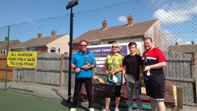 Doubles winners at Norbreck Club