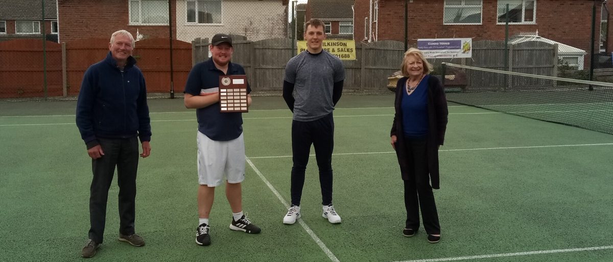 Dominic McVittie wins 2020 Steve Campbell Memorial Tennis Trophy, Norbreck, Blackpool