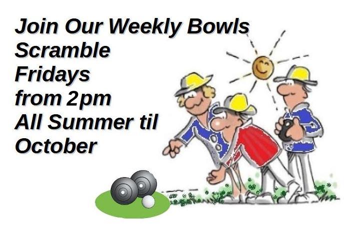 Club Bowls Scramble Fridays from 2pm - Norbreck Bowling and Tennis Club